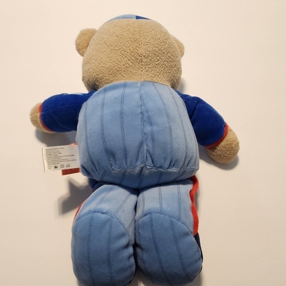 My First Little League Baseball Bear Toy Rattle - Picture 4 of 7